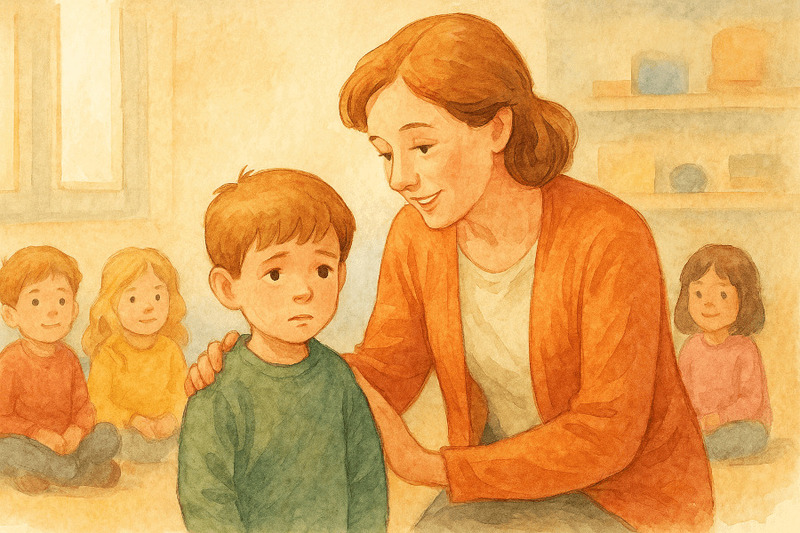 Полезно заранее продумать, где новенькому будет удобно сесть